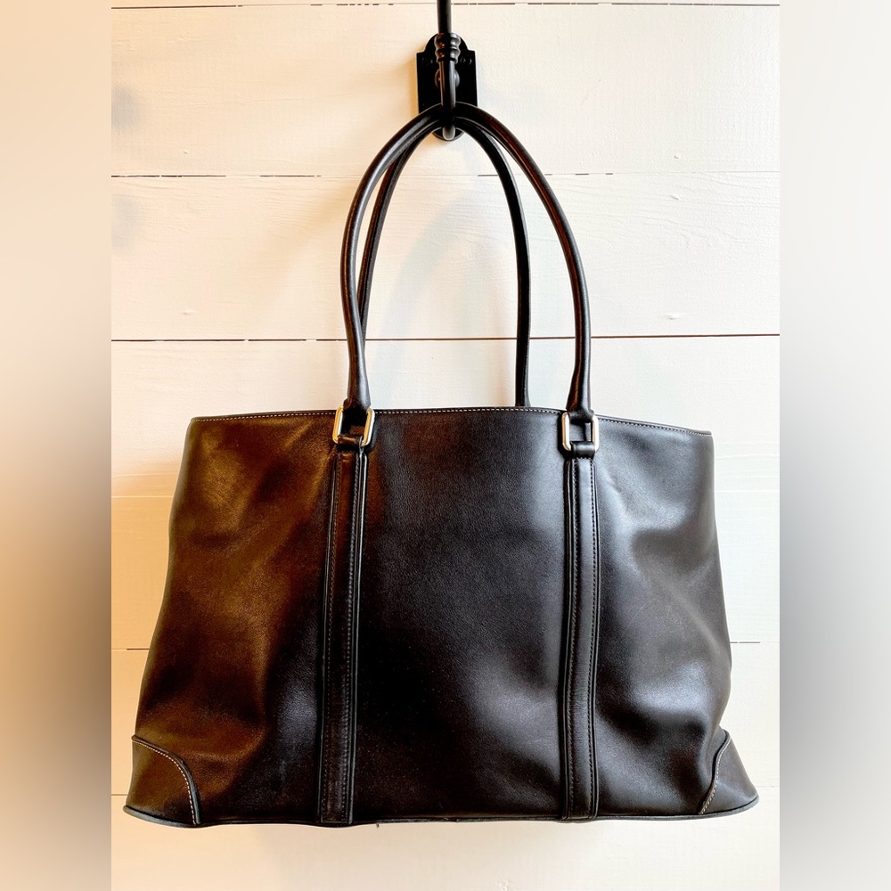 Coach Black Satchel Bag